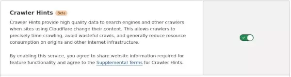 crawler hints index now