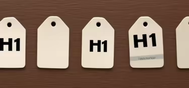 Duplicate H1 tags on categories and tags