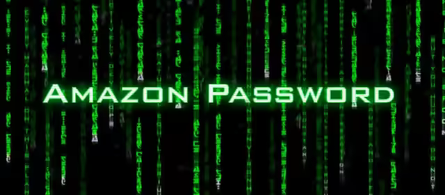 Amazon password incorrect