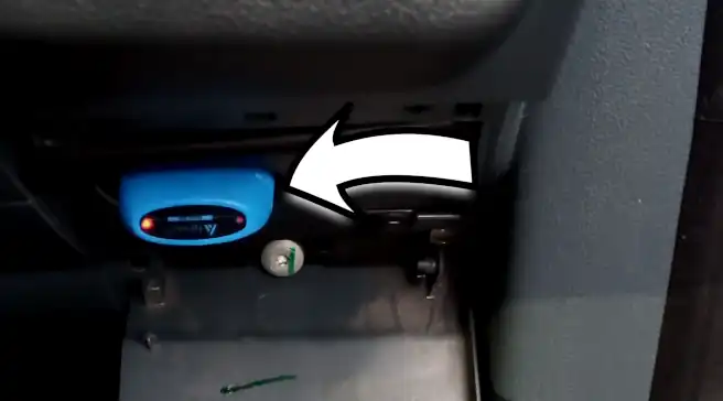 OBD port location on the Ford C-MAX