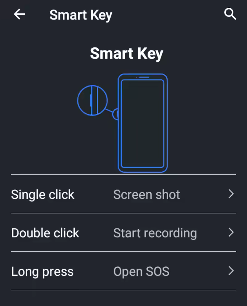 stop phone taking screenshots as its picked up
