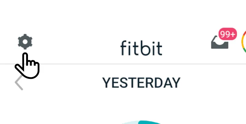 Open Fitbit app to delete random alarms