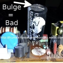 capacitor bulge is bad