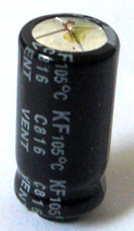 faulty capacitor