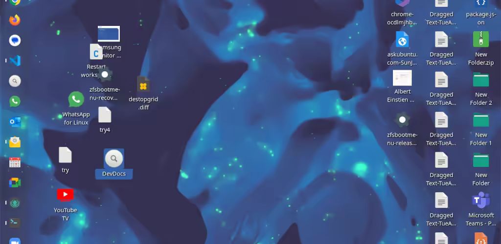 How to get Desktop Icons to show in Gnome