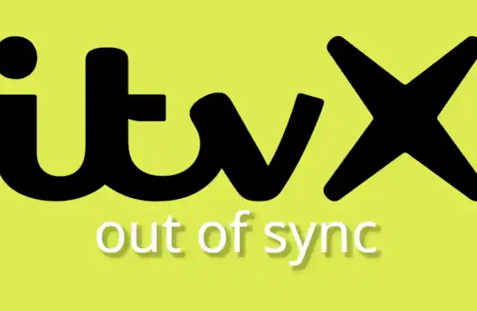 ITVX sound out of sync