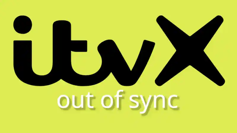 ITVX sound out of sync